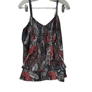 Gap Flowy leaf print Tank Large